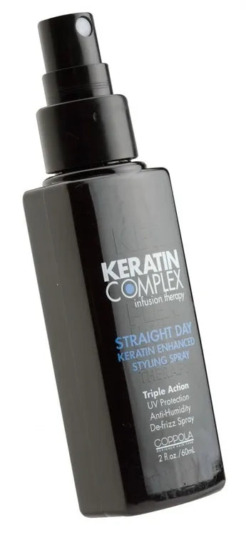 Keratin Complex Straight Day Keratin Enhanced Styling Spray image of 2 oz bottle