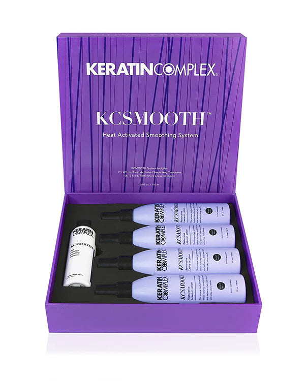 Keratin Complex KCSMOOTH Heat Activated Smoothing System image of value set contents