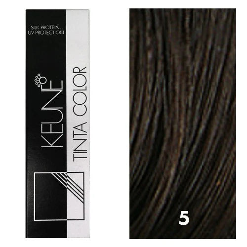 Keune Tinta Permanent Hair Color image. of 5 light brown