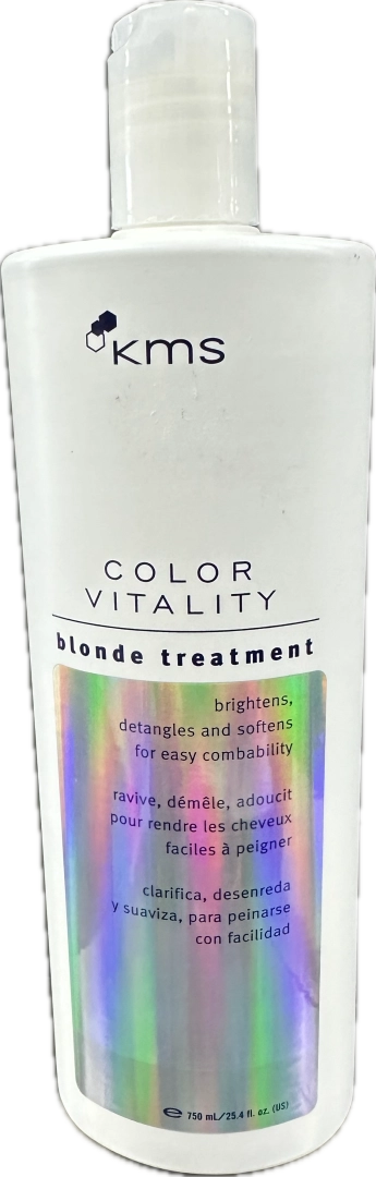 KMS Color Vitality Blonde Treatment image of 25.4 oz bottle