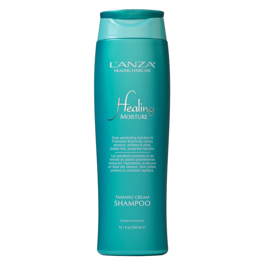 L'anza Healing Moisture Tamanu Cream Shampoo image of 10.1 oz bottle