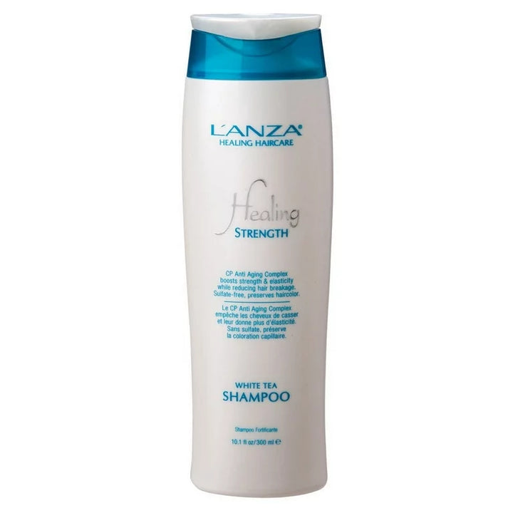 L'anza Healing Strength White Tea Shampoo image f 10.1 oz bottle