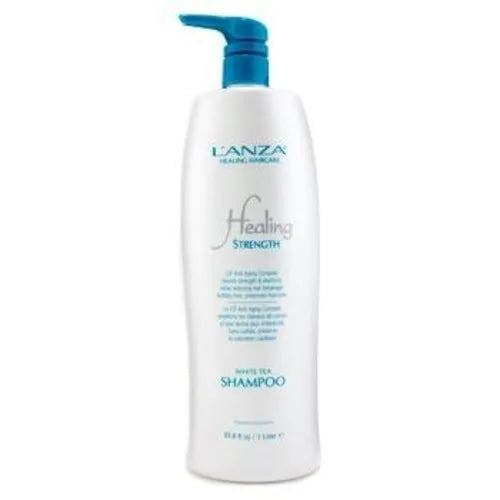 L'anza Healing Strength White Tea Shampoo image of 33.8 oz bottle