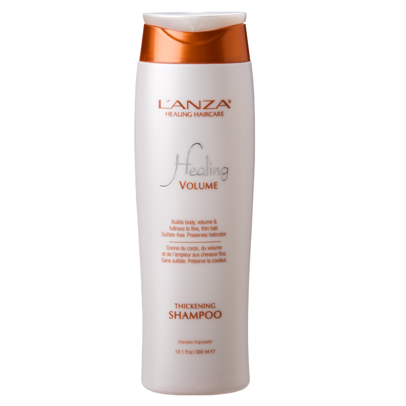 L'anza Healing Volume Thickening Shampoo image of 10.1 oz bottle