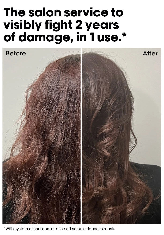 L'oreal Professional Serie Expert Absolut Repair Molecular Pre-Treatment Bonder image of before and after model