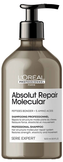 L'oreal Professional Serie Expert Absolut Repair Molecular Sulfate-Free Shampoo image of 16.9 oz bottle