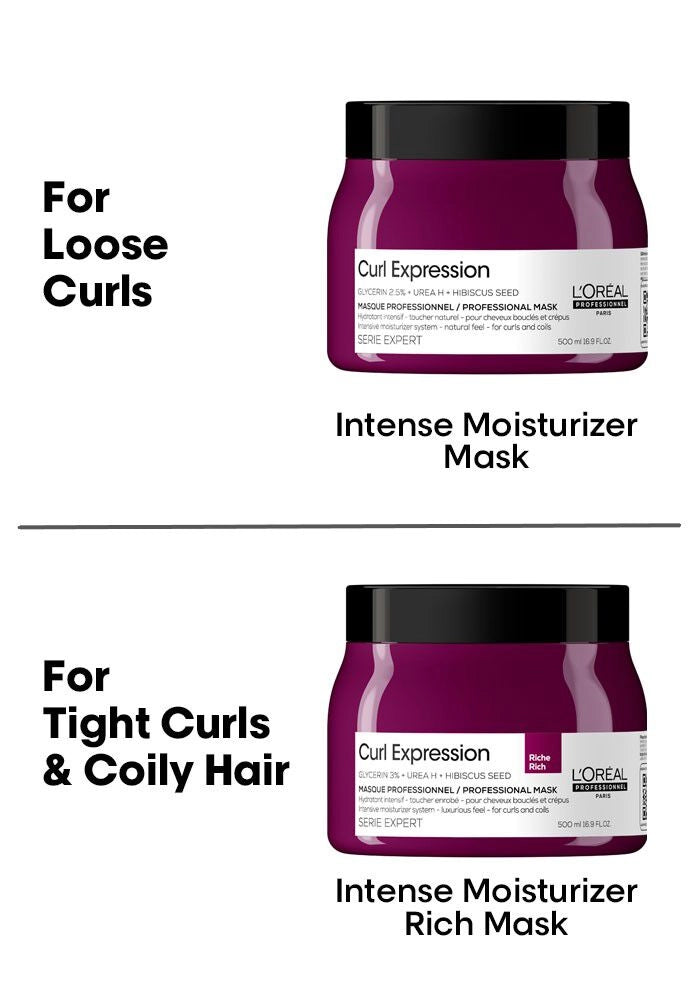 L'oreal Professional Serie Expert Curl Expression Intensive Moisturizer Mask image of types of masks for loose curls or tight coils hair