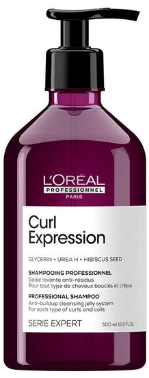 L'oreal Professional Serie Expert Curl Expression Anti-Build Up Cleansing Shampoo image of 16.9 oz bottle