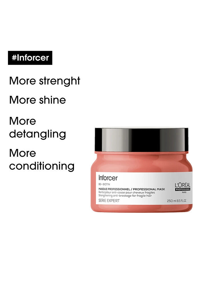 L'oreal Professional Serie Expert Inforcer Masque image of product benefits