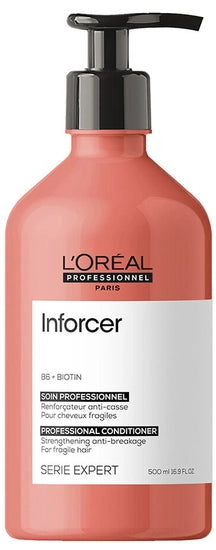 L'oreal Serie Expert B6 + Biotin Inforcer Conditioner image of 16.9 oz bottle