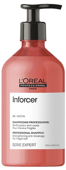 L'oreal Professional Serie Expert B6 + Biotin Inforcer Shampoo image of 16.9 oz bottle