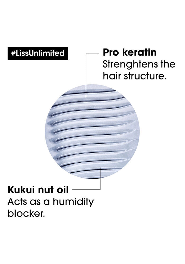 L'oreal Professional Serie Expert Prokeratin Liss Unlimited Shampoo image of product texture