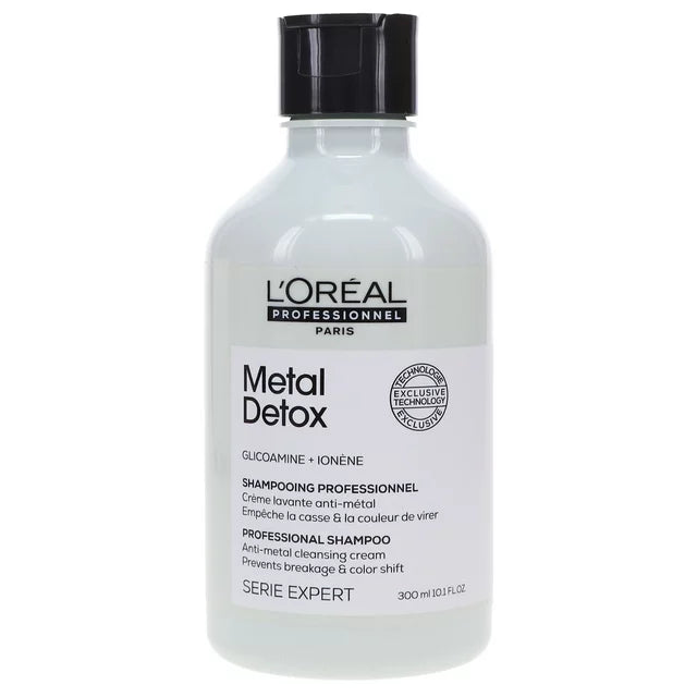 L'oreal Serie Expert Metal Detox Shampoo image of 10 oz bottle