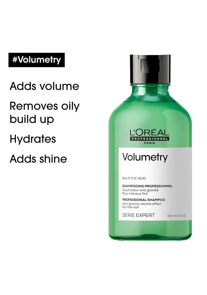 L'oreal Professional Serie Expert Salicylic Acid Volumetry Shampoo image of product benefits