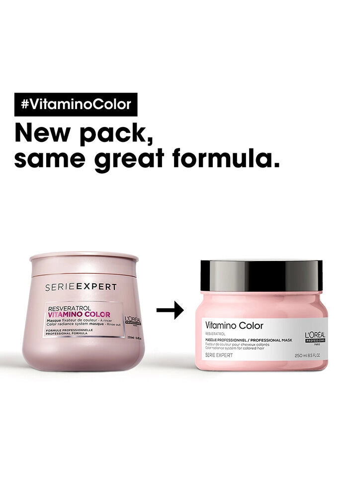 L'oreal Professional Serie Expert Resveratrol Vitamino Color Mask image of packaging update