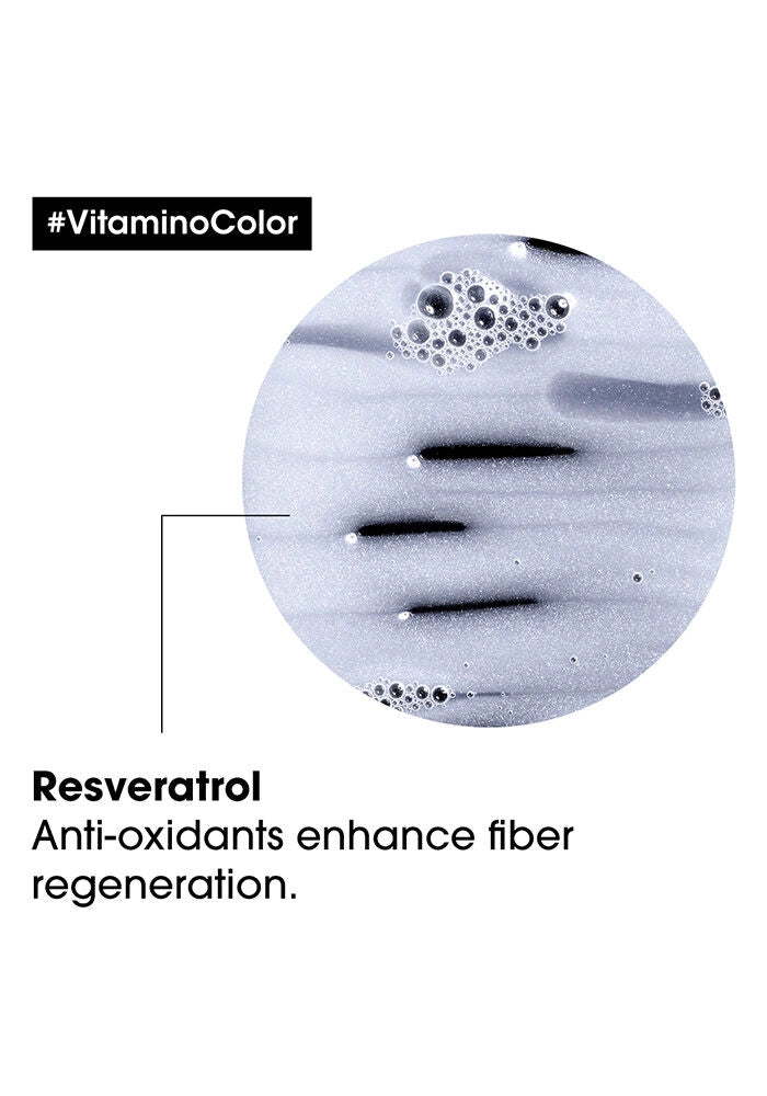 L'oreal Professional Serie Expert Reservatrol Vitamino Color Shampoo image of product texture