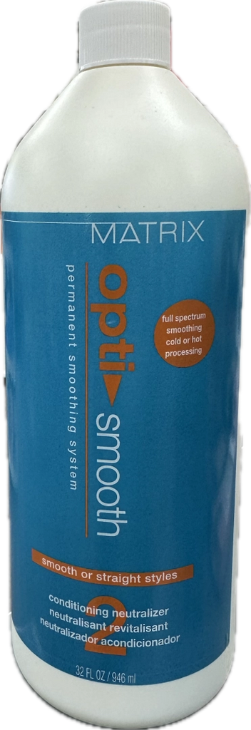 Matrix Opti Smooth Permanent Smoothing System Conditioning Neutralizer Danbury Beauty