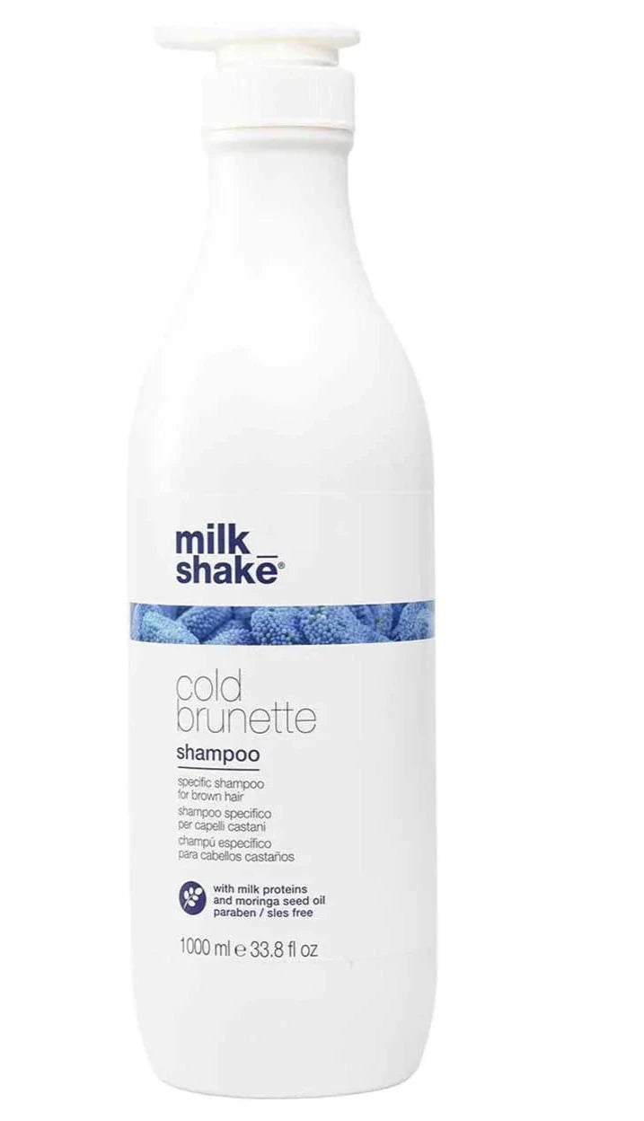 Milk Shake Cold Brunette Blue Toning Shampoo 33.8 oz bottle