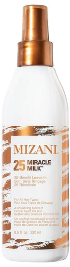 Mizani 25 Miracle Milk Multi-Benefit Leave-In Spray image of 8.5 oz bottle