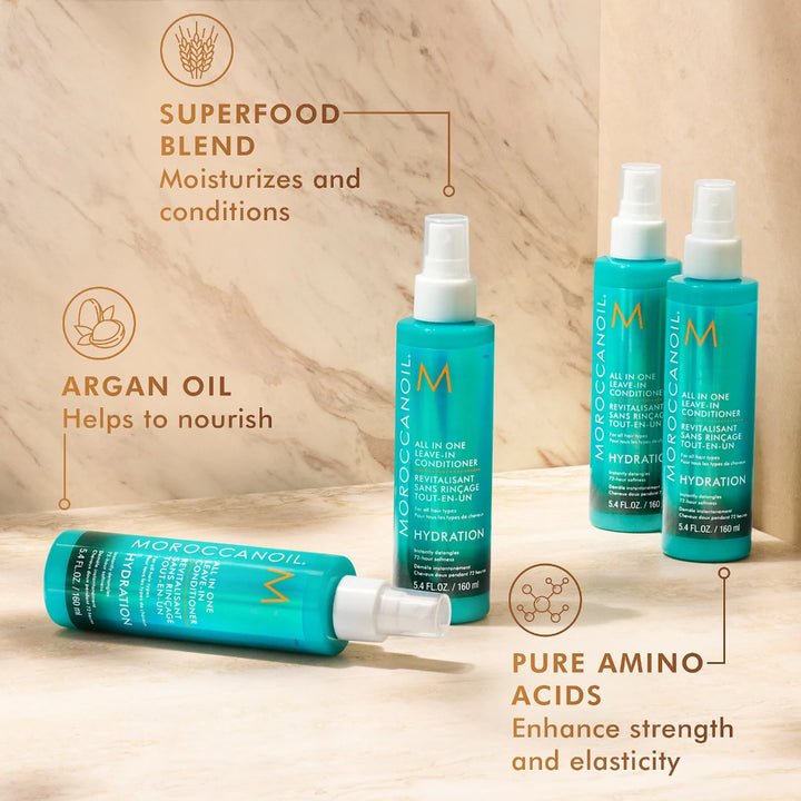 Moroccanoil All In One Leave-In Conditioner image of product natural ingredients