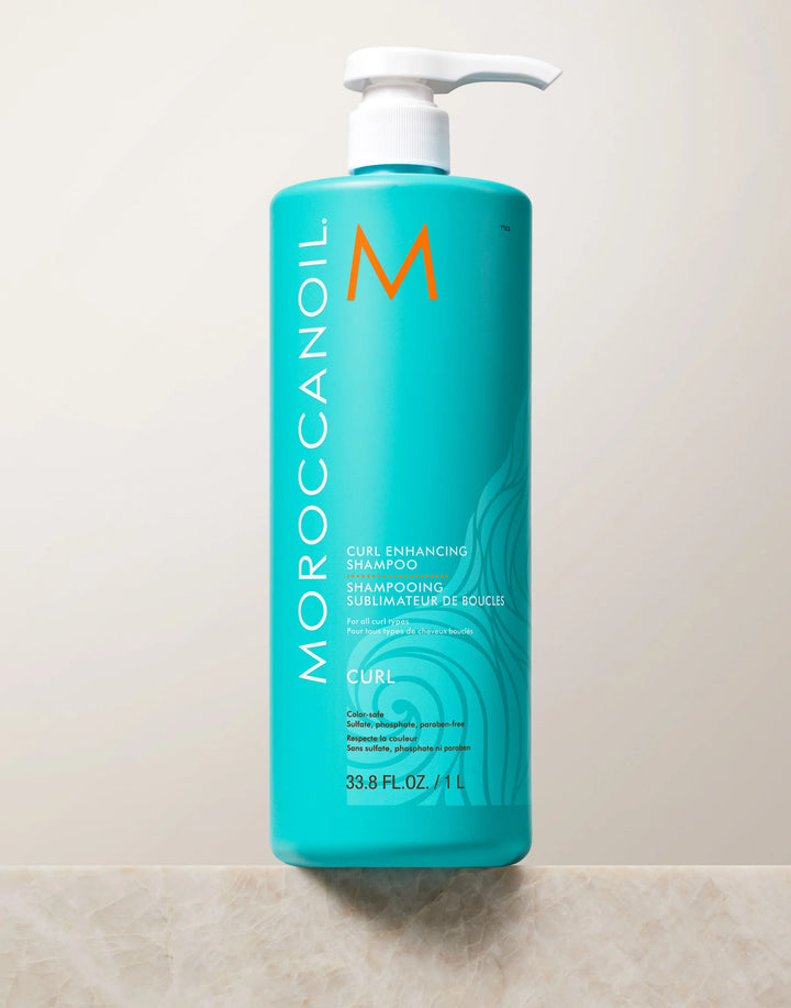 Moroccanoil Curl Enhancing Shampoo image of 33.8 oz bottle