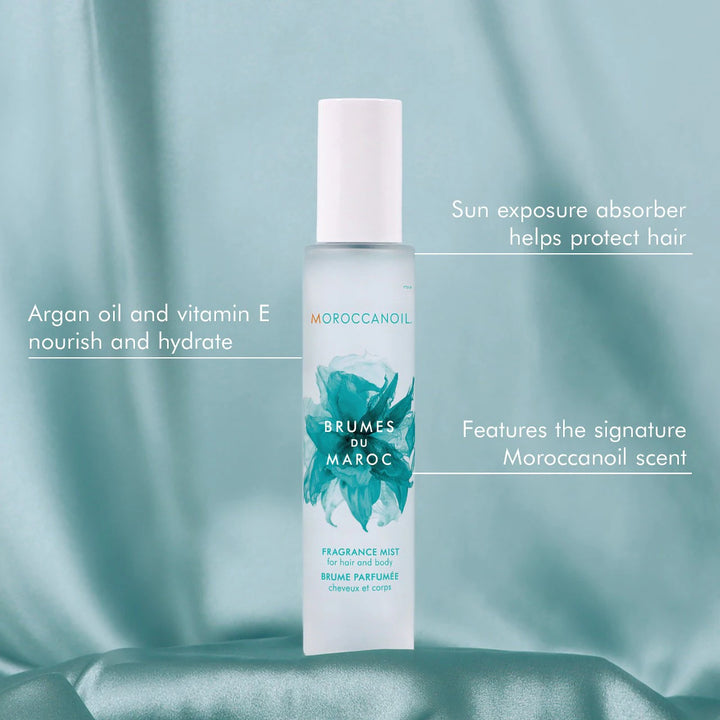 Moroccanoil Hair and Body Fragrance Mist image of product benefits