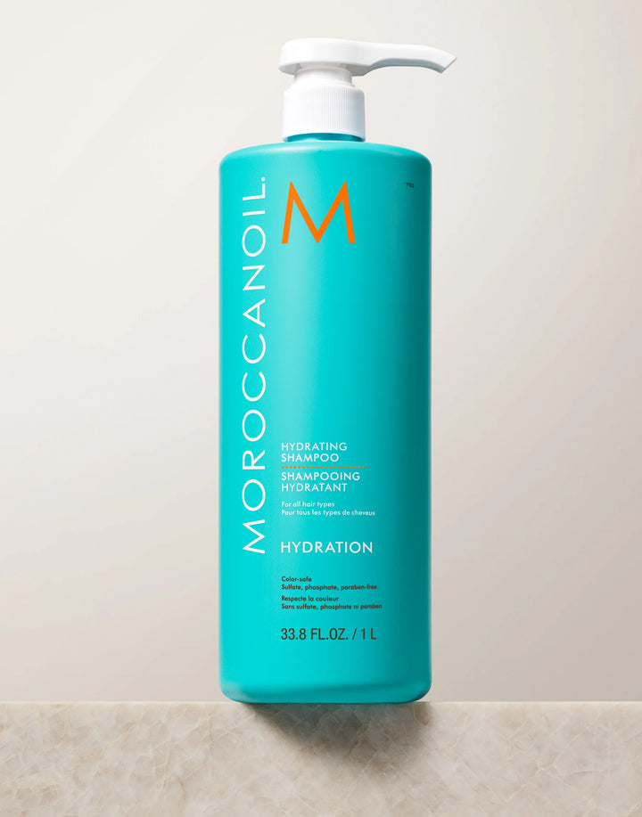 Moroccanoil Hydrating Shampoo image of 33.8 oz bottle