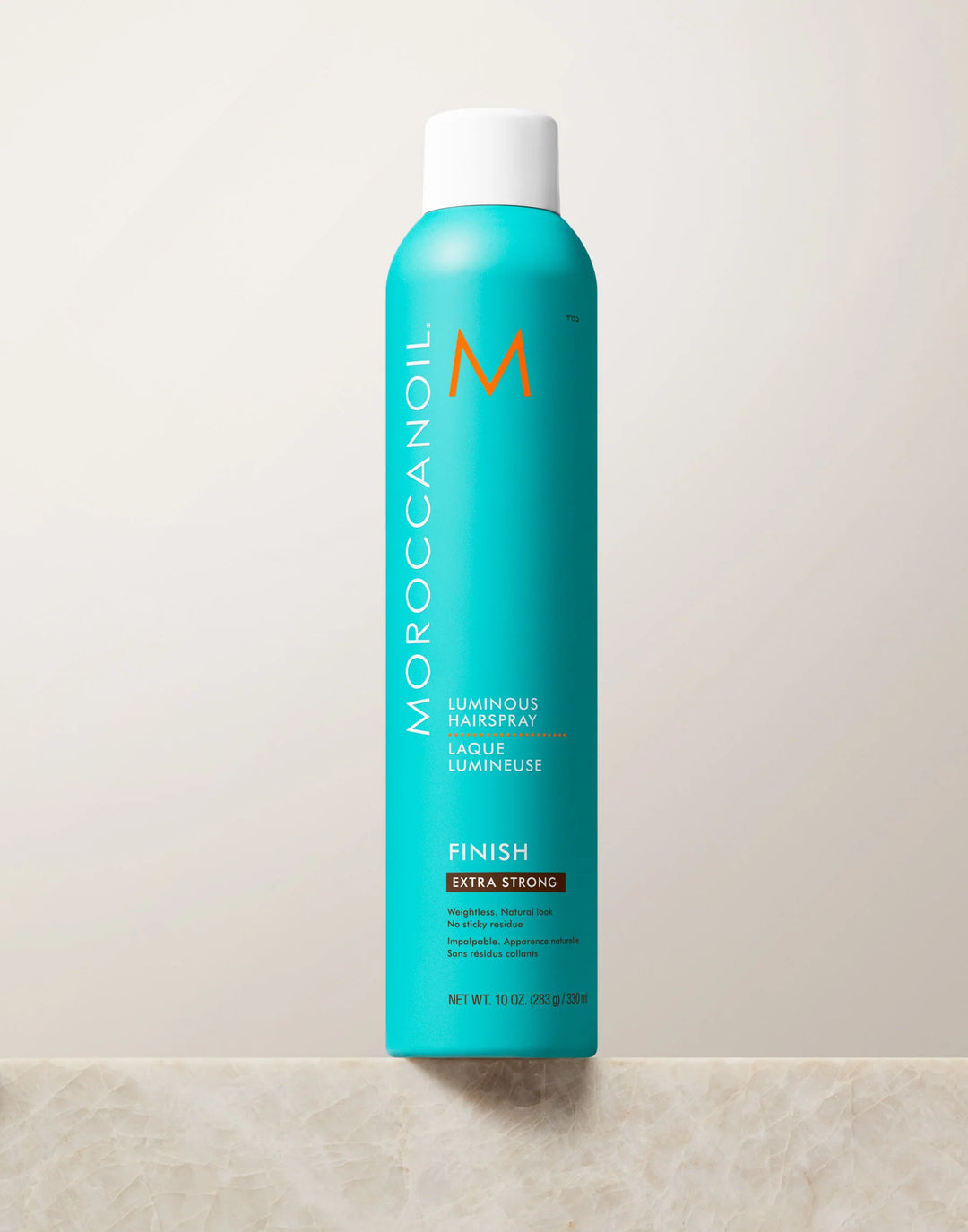 Moroccanoil Luminous Hairspray Extra Strong image of 10 oz bottle