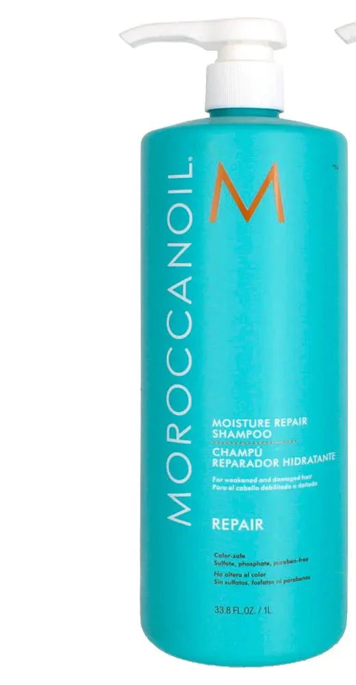 Moroccanoil Moisture Repair Shampoo image of 33.8 oz bottle