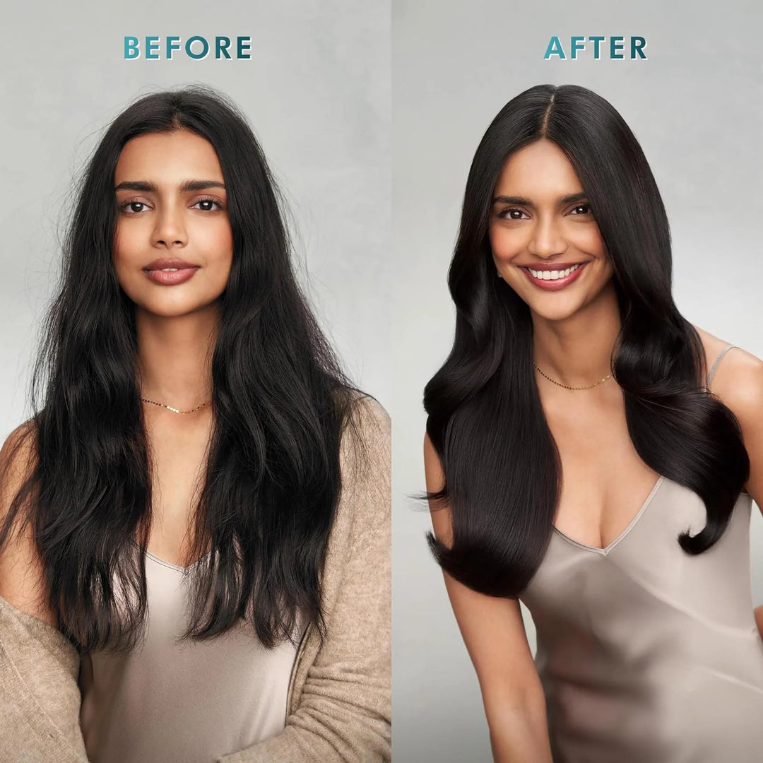 Moroccanoil Smoothing Shampoo image of before and after model