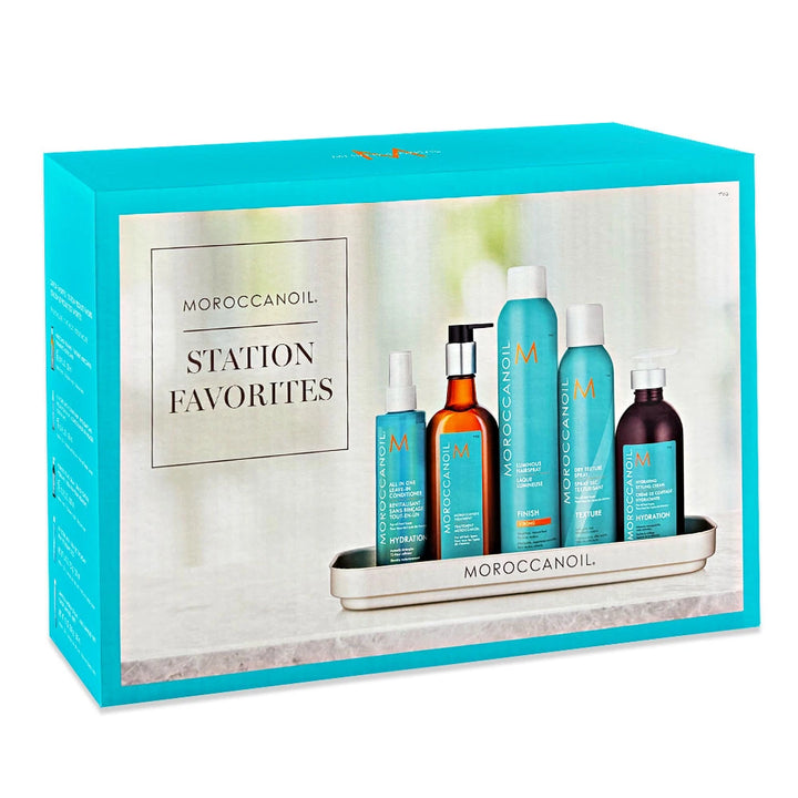 Moroccanoil Top 5 Styling Value Kit picture of value set in box