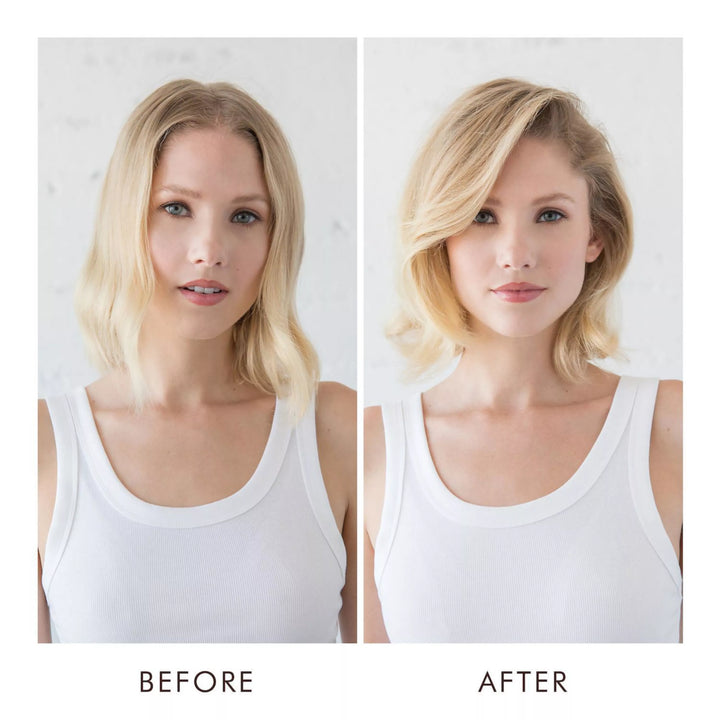 Moroccanoil Volumizing Mist image of before and after model