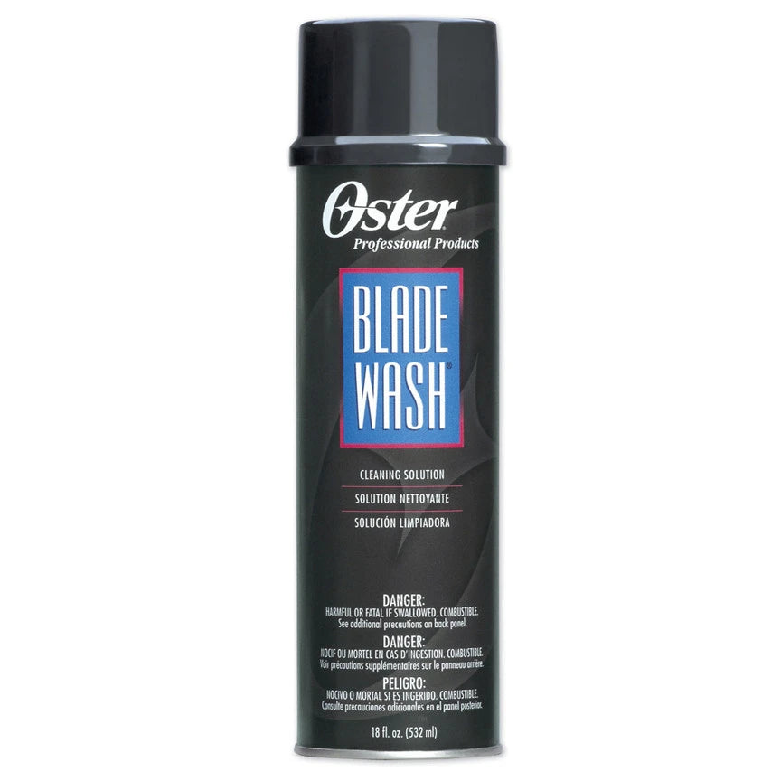 Oster Blade Wash Cleaning Solution image of 18 oz bottle