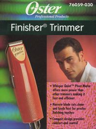 Oster Professional Finisher Trimmer image of trimmer box