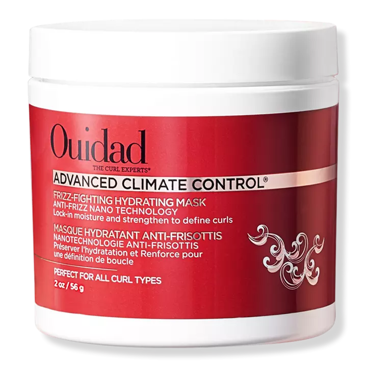 Ouidad Advanced Climate Control Frizz-Fighting Hydrating Mask image of 2 oz jar