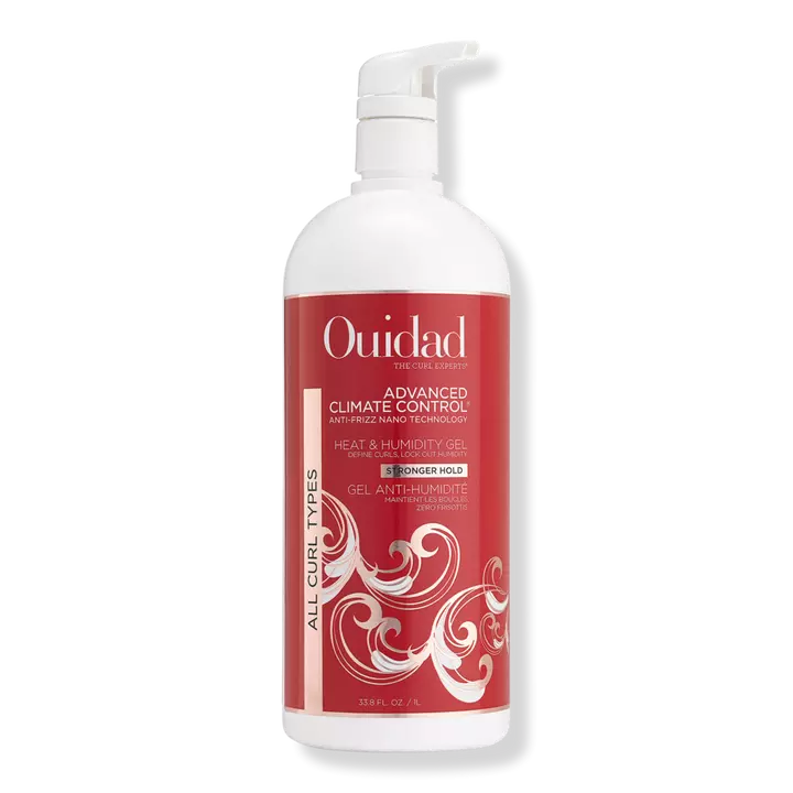 Ouidad Advanced Climate Control Heat and Humidity Stronger Hold Gel image of 33 oz bottle