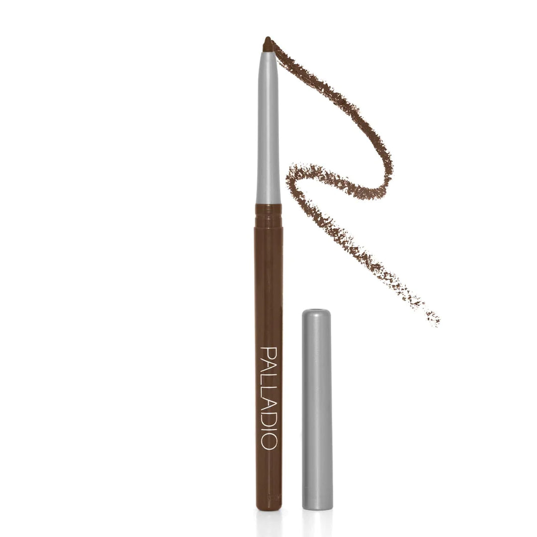 Palladio Retractable Waterproof Eyeliner Black Brown