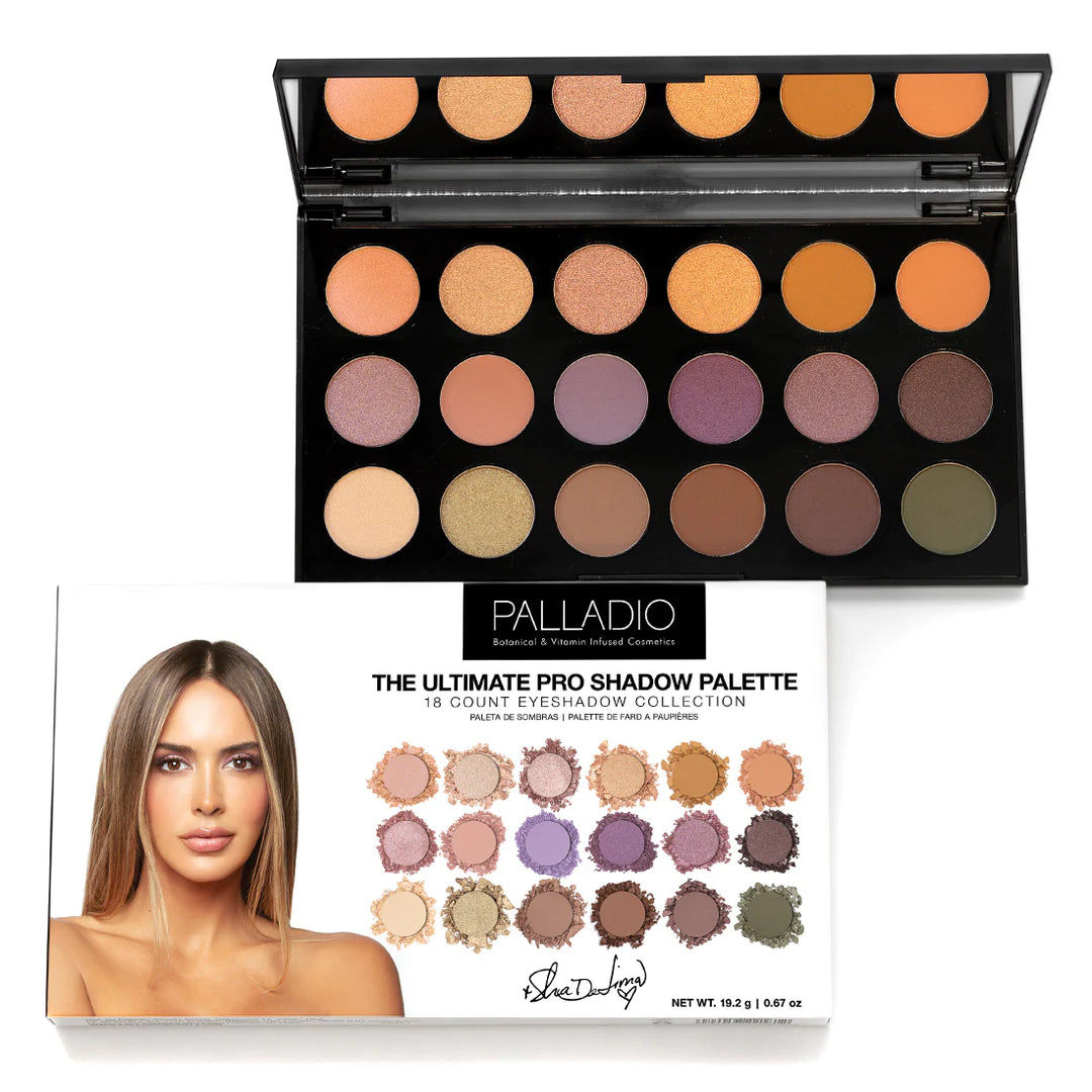 Palladio The Ultimate Pro Shadow 18 Count Palette