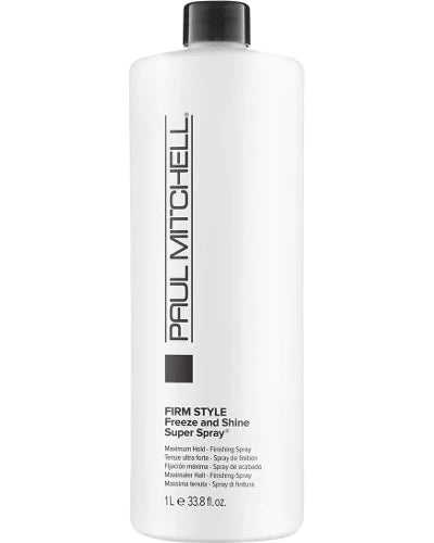 Paul Mitchell Firm Style Freeze and Shine Super Spray image of 33.8 oz bottle