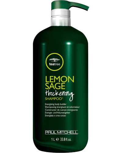 Paul Mitchell Lemon Sage Thickening Shampoo image of 33.8 oz bottle