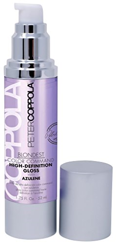 Peter Coppola Blondest Color Command High Definition Gloss with Azulene image of 1.75 oz bottle