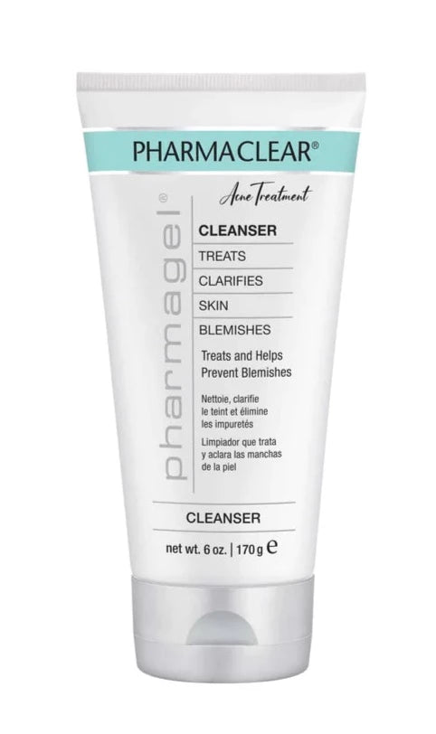 Pharmagel Pharmaclear Acne Treatment Cleanser image of 6 oz tube