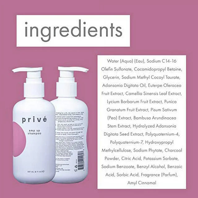 Prive Amp Up Shampoo