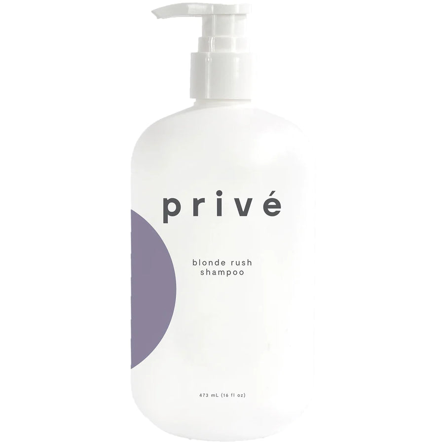 Prive Blonde Rush Shampoo image of 16 oz bottle