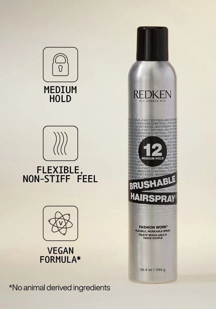 Redken Fashion Work 12 Versatile Hairspray product benefits