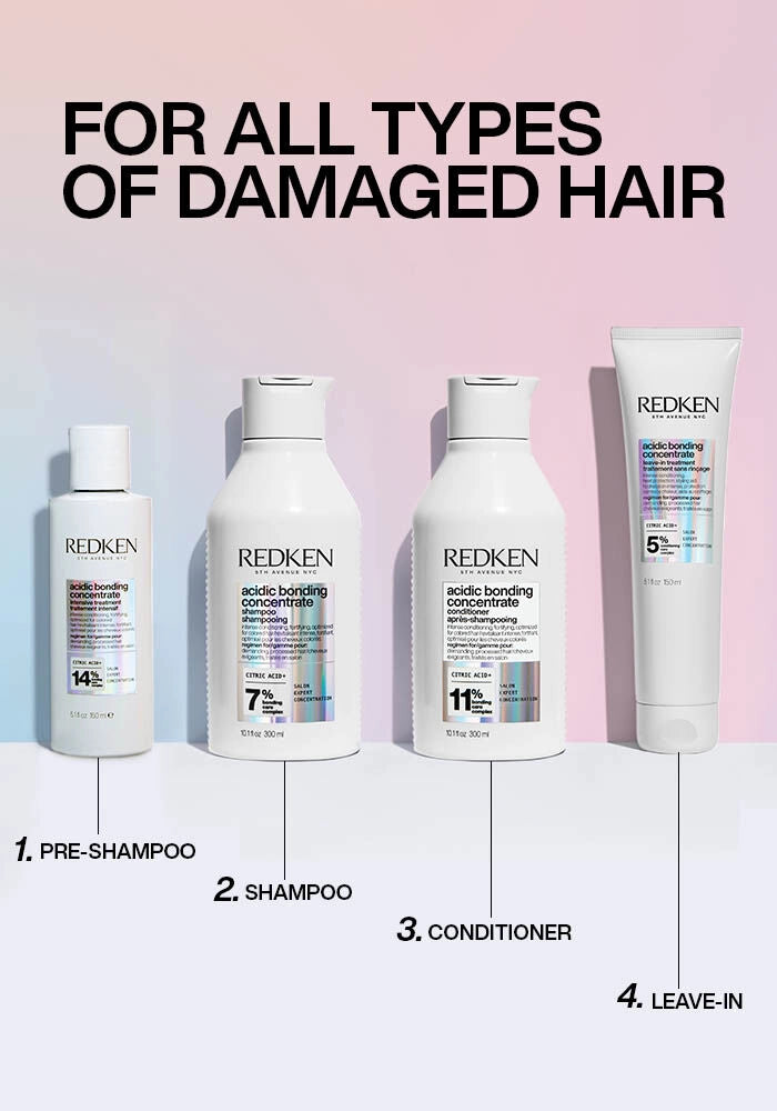 Redken Acidic Bonding Concentrate Leave-In Conditioner for Damaged Hair image of product collection