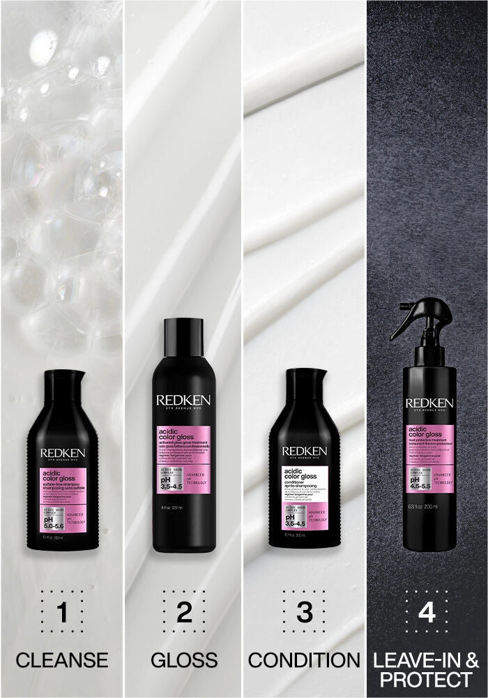 Redken Acidic Color Gloss Activated Glass Gloss Treatment image of product collection