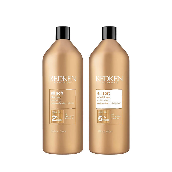 Redken All Soft Shampoo and Conditioner Duo Deal 33.8 oz