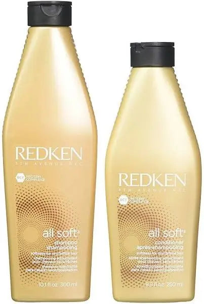 Redken All Soft Shampoo and Conditioner Duo Deal 10.1 and 8.5 oz