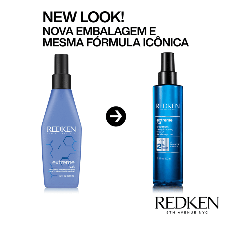 Redken Extreme Anti-Snap Leave-In Treatment image of product packaging change